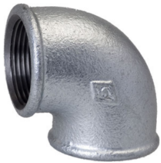 kolano ocynkowane 6/4''